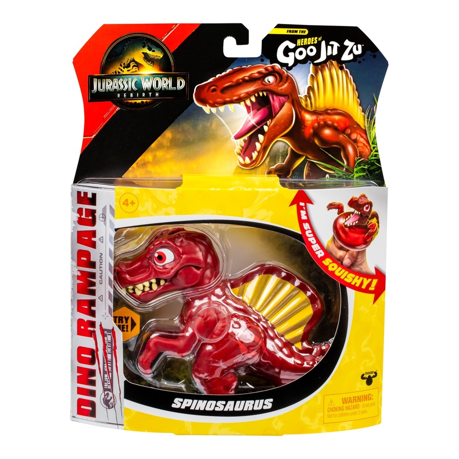 Heroes of Goo-Jit-Zu Series 6 Hero Pack Jurassic World Rebirth Spinosaurus