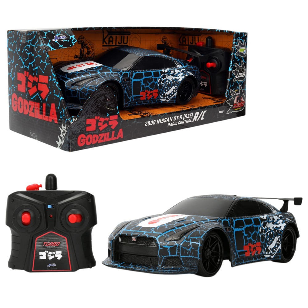Buy Hollywood Rides Godzilla 2009 Nissan GT-R R35 1:16 Scale Remote ...