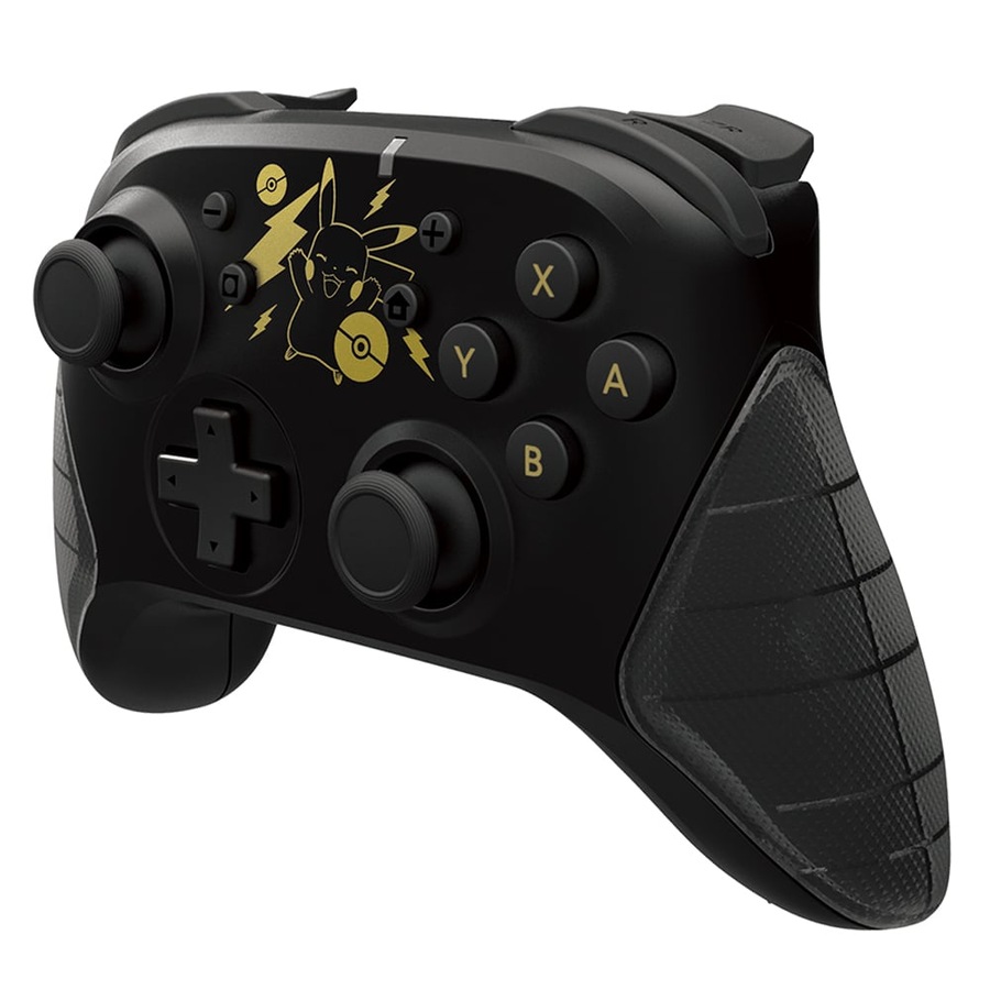HORI Wireless HORIPAD Controller for Nintendo Switch (Pikachu Black and Gold)