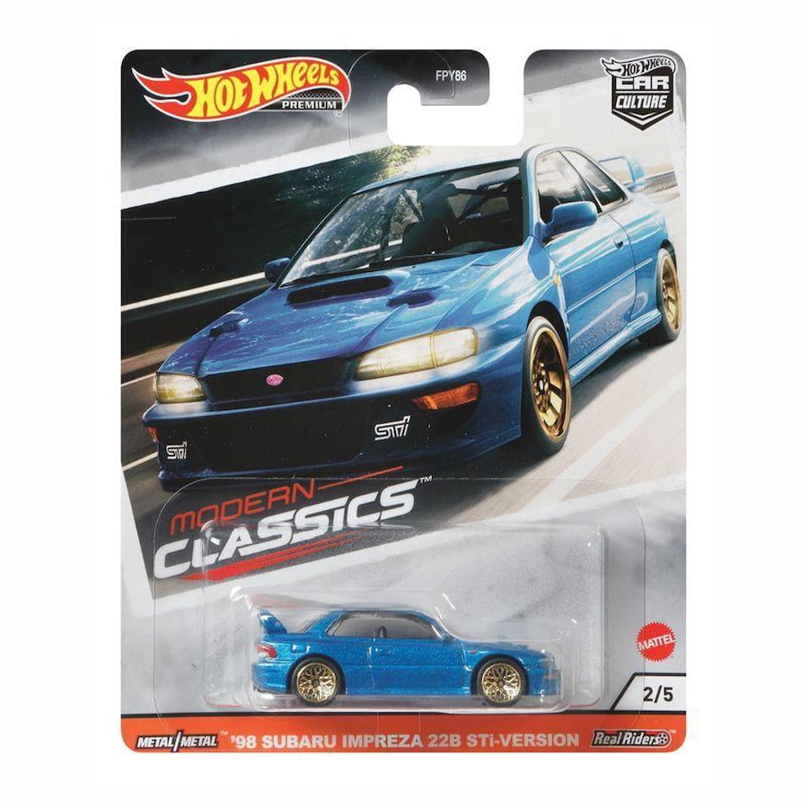 Hot Wheels Car Culture 98 Subaru Impreza 22b STi Version