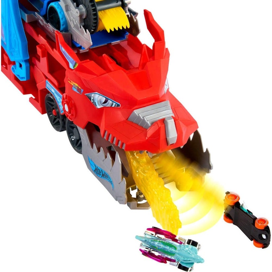 Hot Wheels City Ultimate Dual Dragon Transporter