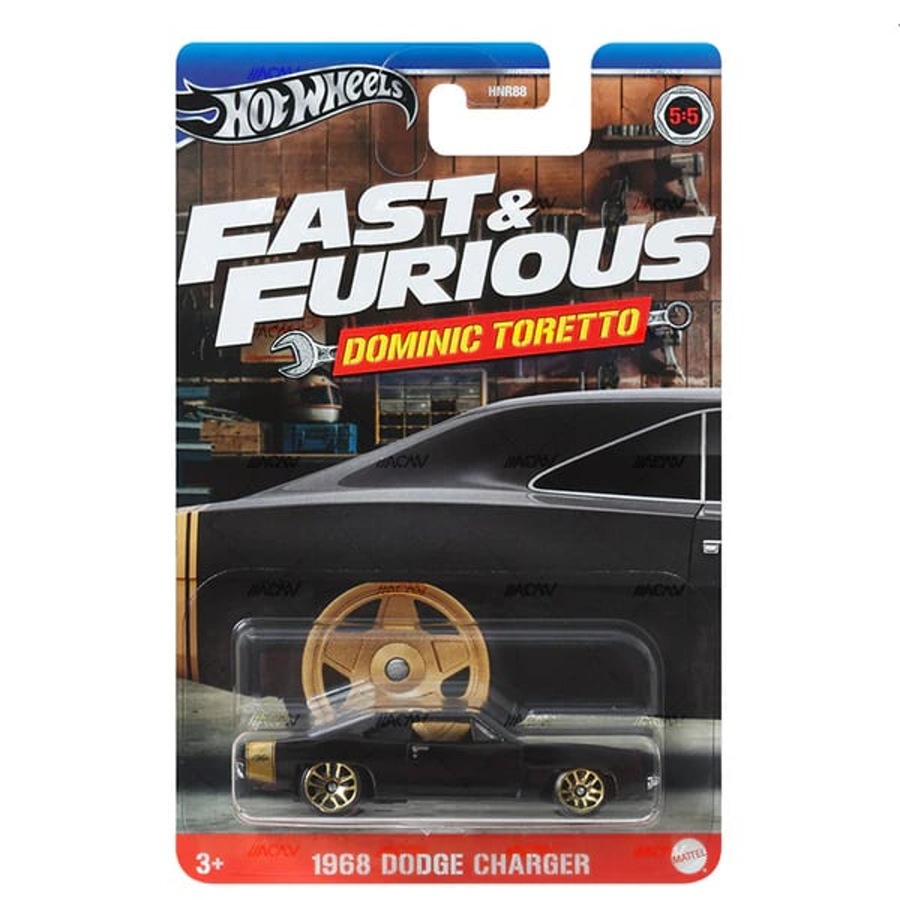Hot Wheels Fast and Furious Dominic Toretto 1968 Dodge Charger