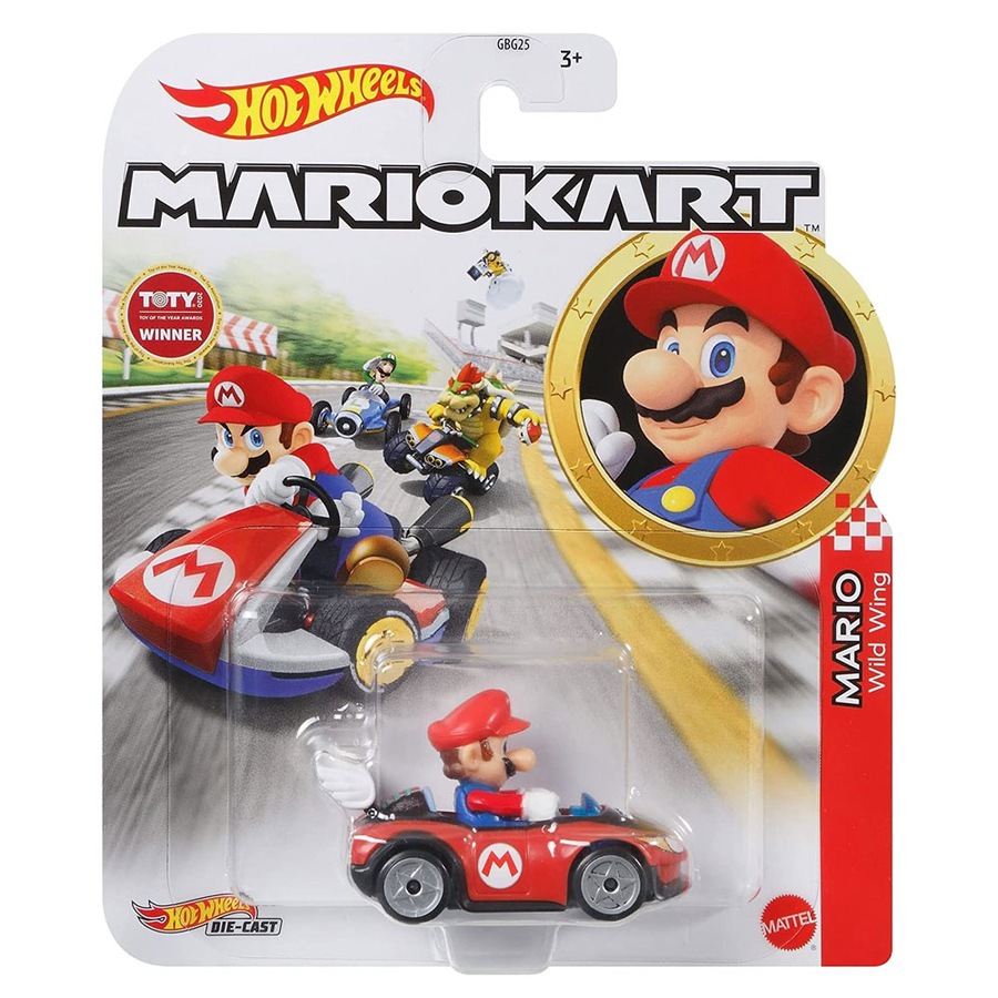 Hot Wheels Mario Kart Mario Wild Wing