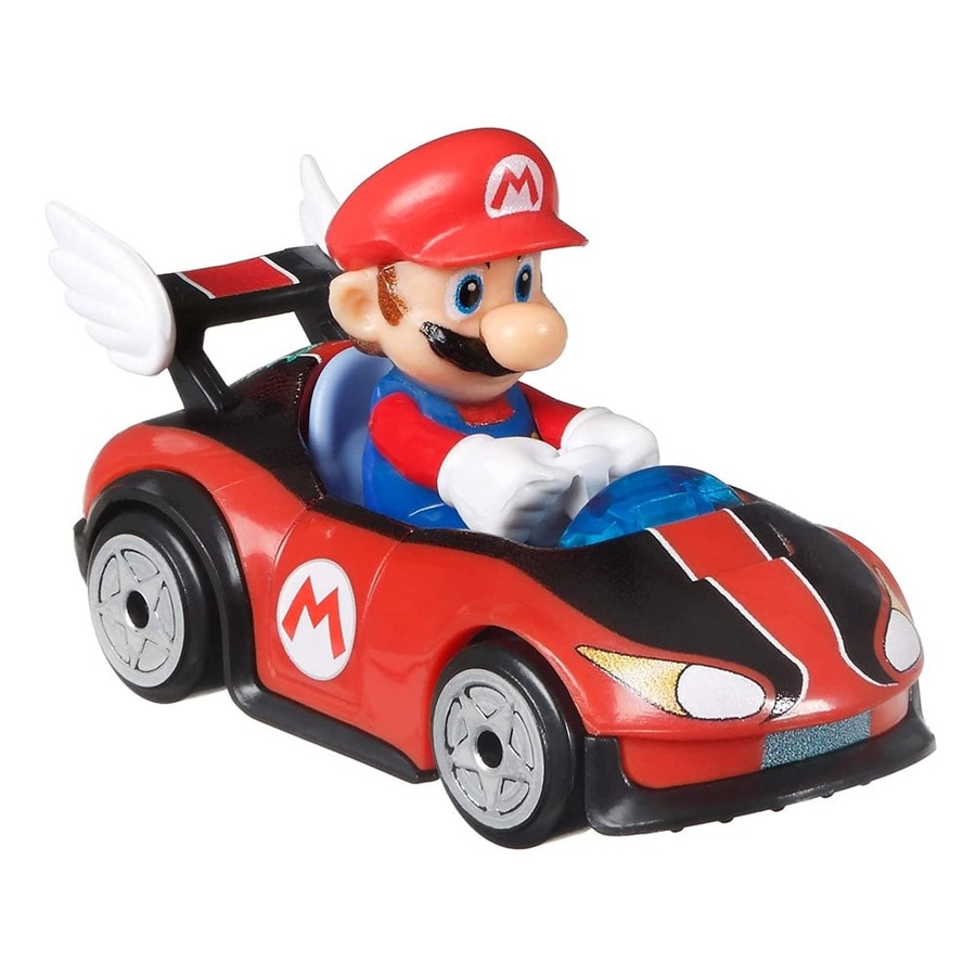 Hot Wheels Mario Kart Mario Wild Wing