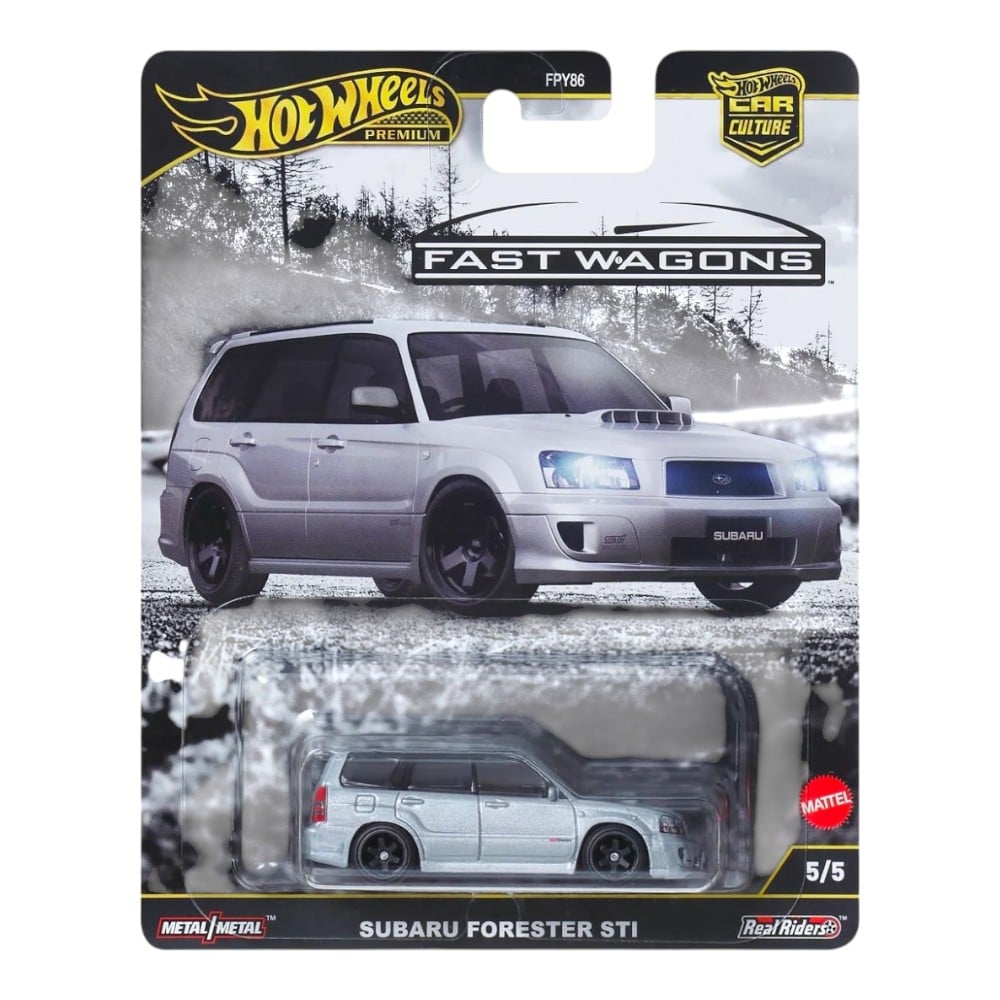 2025 HOT WHEELS CAR CULTURE Modern Classics 5/5 SUBARU FORESTER - Foto 2