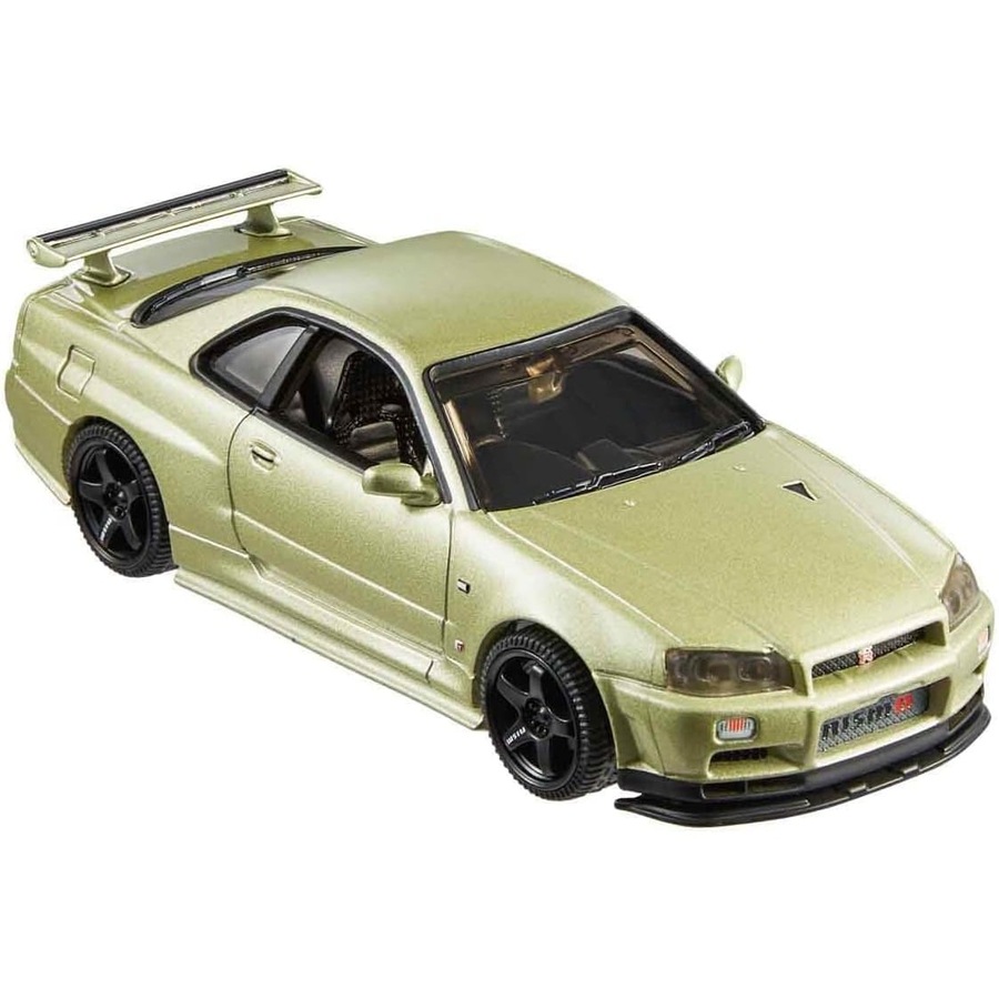 Hot Wheels Premium Nissan Skyline GT-R BNR34 II Nur with Nismo Parts 1:43 Scale Diecast Vehicle