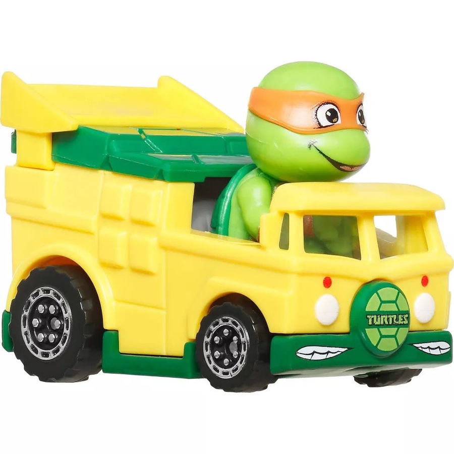 Hot Wheels RacerVerse Teenage Mutant Ninja Turtles Diecast Vehicle 4-Pack