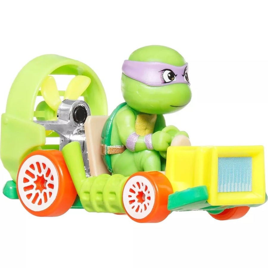 Hot Wheels RacerVerse Teenage Mutant Ninja Turtles Diecast Vehicle 4-Pack