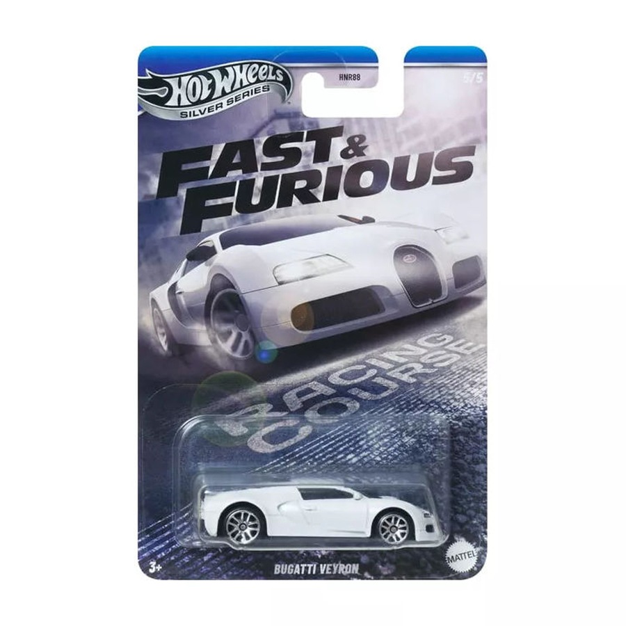 Hot Wheels Silver Series Fast and Furious Racing Course Bugatti Veyron