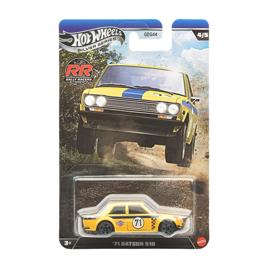 Buy Hot Wheels Silver Series Rally Racers 1971 Datsun 510 Diecast ...