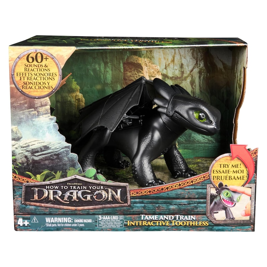 How To Train Your Dragon Tame And Train Toothless Interactive Pet