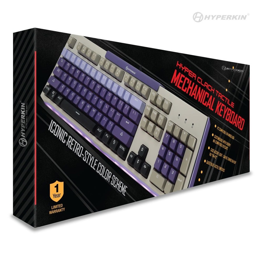 Buy Hyperkin Keyboard Hyper Clack Tactile Mechanical Keyboard ...