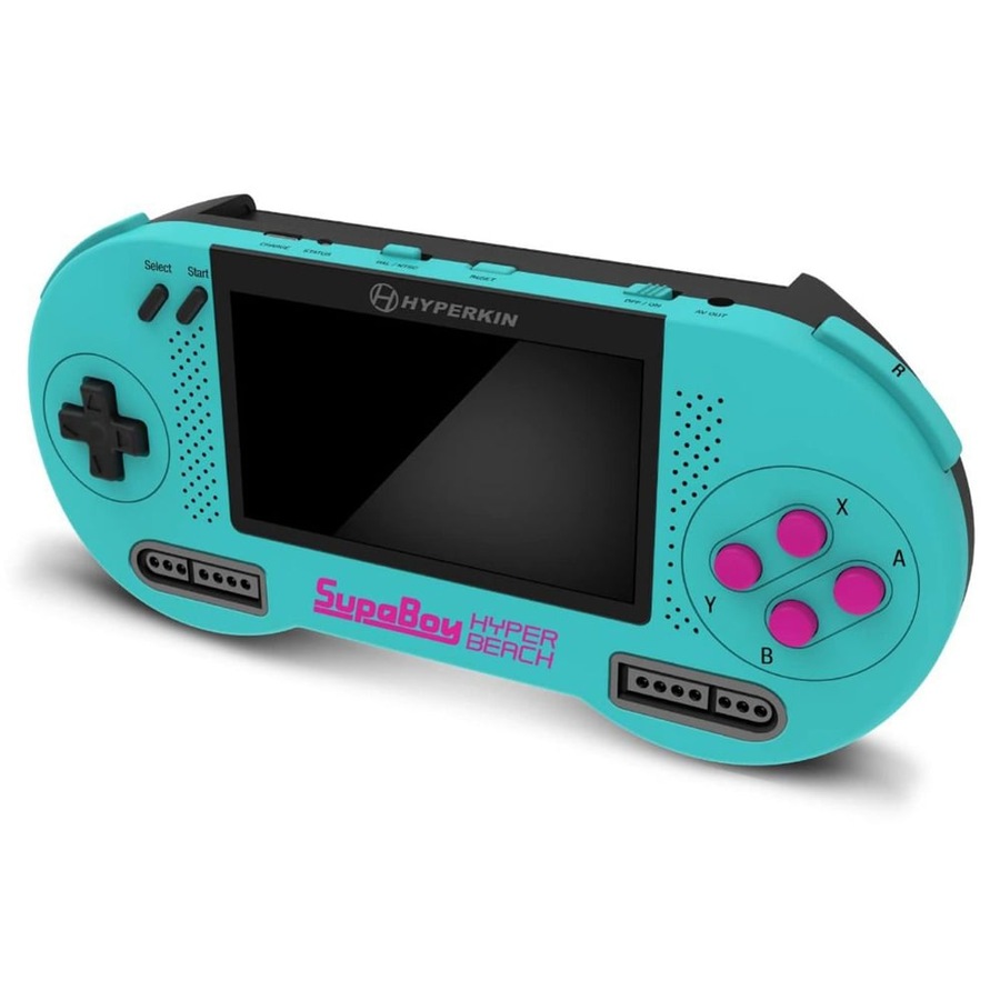 Hyperkin SupaBoy Portable Pocket Console for SNES (Blue)