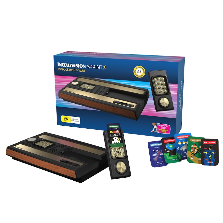 Intellivision Sprint Video Game Console