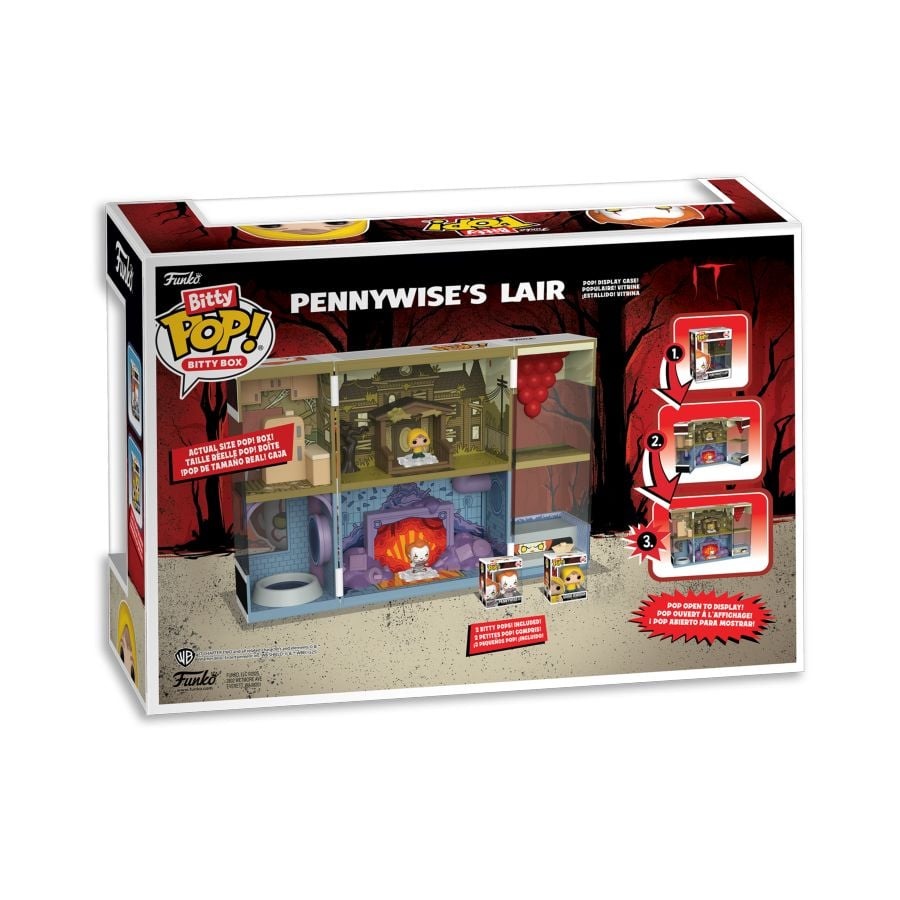 IT Pennywise's Lair Bitty Box Playset Funko POP! Vinyl