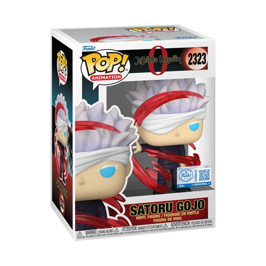 Jujutsu Kaisen 0 Satoru Gojo (Red Energy) Funko POP! Vinyl