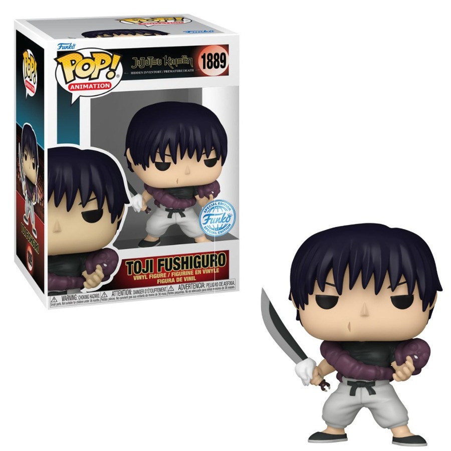 Jujutsu Kaisen Toji Fushiguro US Exclusive Funko POP! Vinyl