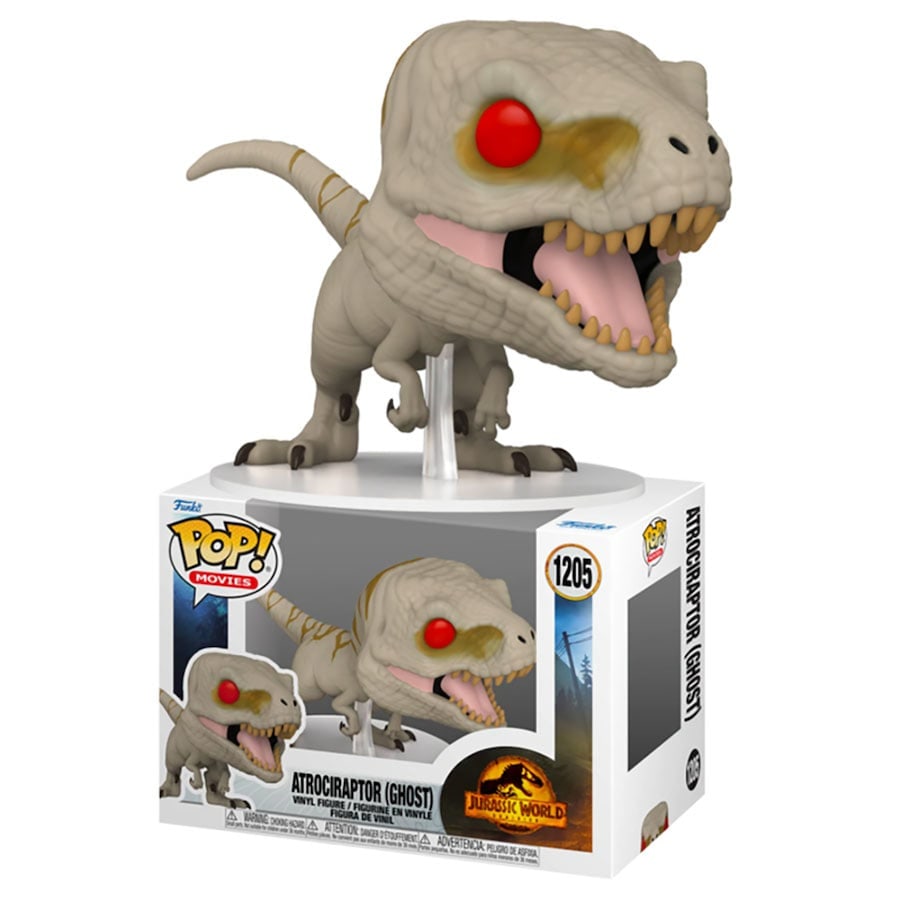 Jurassic World Dominion: Atrociraptor Ghost Funko POP! Vinyl