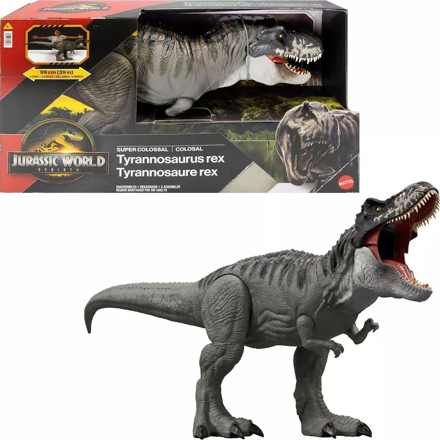 Jurassic World Rebirth Super Colossal Tyrannosaurus Rex Toy