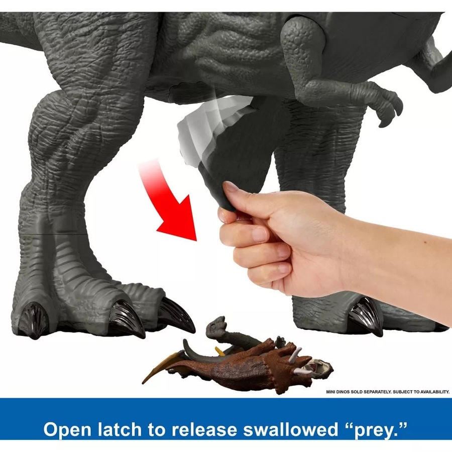 Jurassic World Rebirth Super Colossal Tyrannosaurus Rex Toy