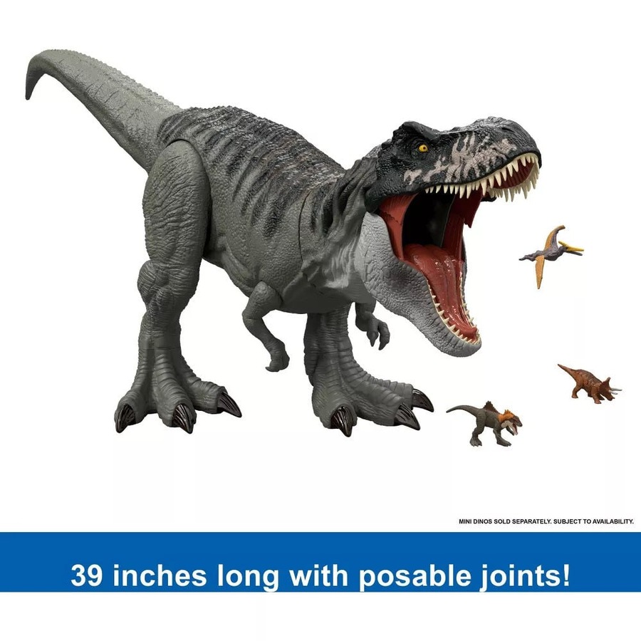 Jurassic World Rebirth Super Colossal Tyrannosaurus Rex Toy