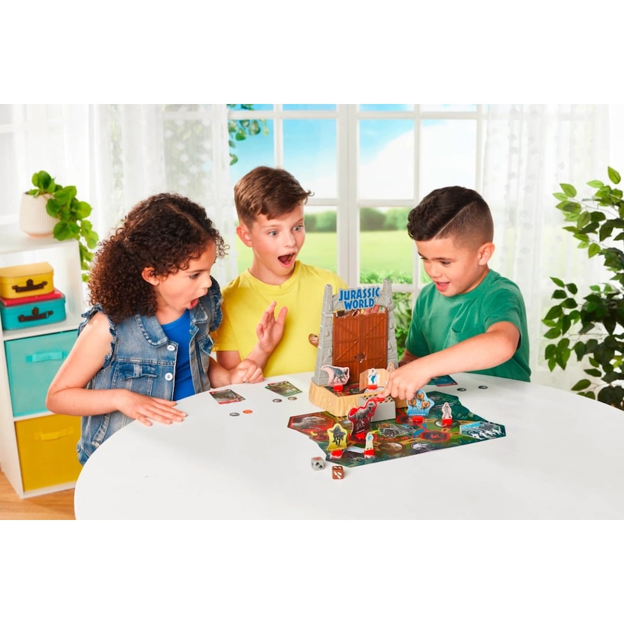 Jurassic World T-Rex Panic Escape the T-Rex Game