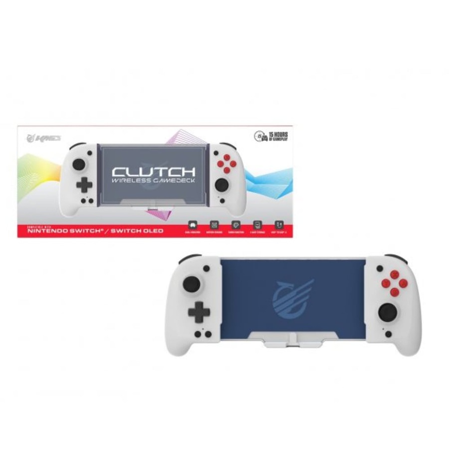 KMD 8-bit Grey Switch Clutch Wireless Handheld Joypad Controller