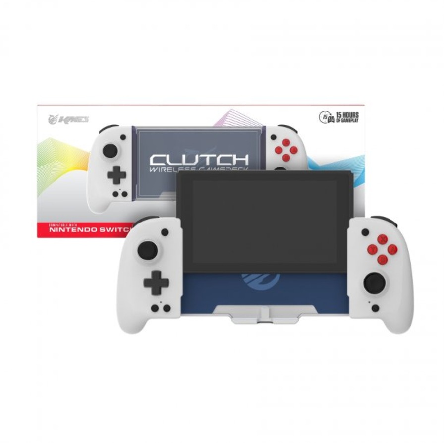 KMD 8-bit Grey Switch Clutch Wireless Handheld Joypad Controller