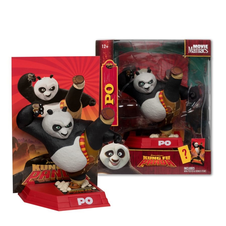 Kung Fu Panda Movie Maniac's 6 Inch Figure
