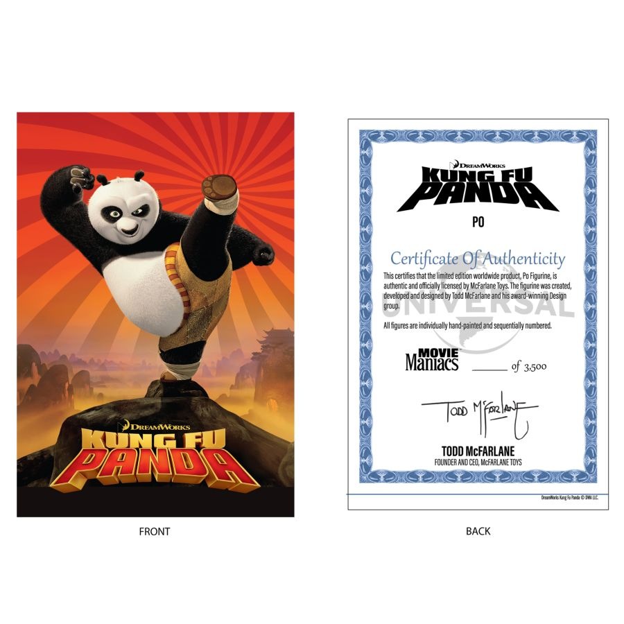 Kung Fu Panda Movie Maniac's 6 Inch Figure