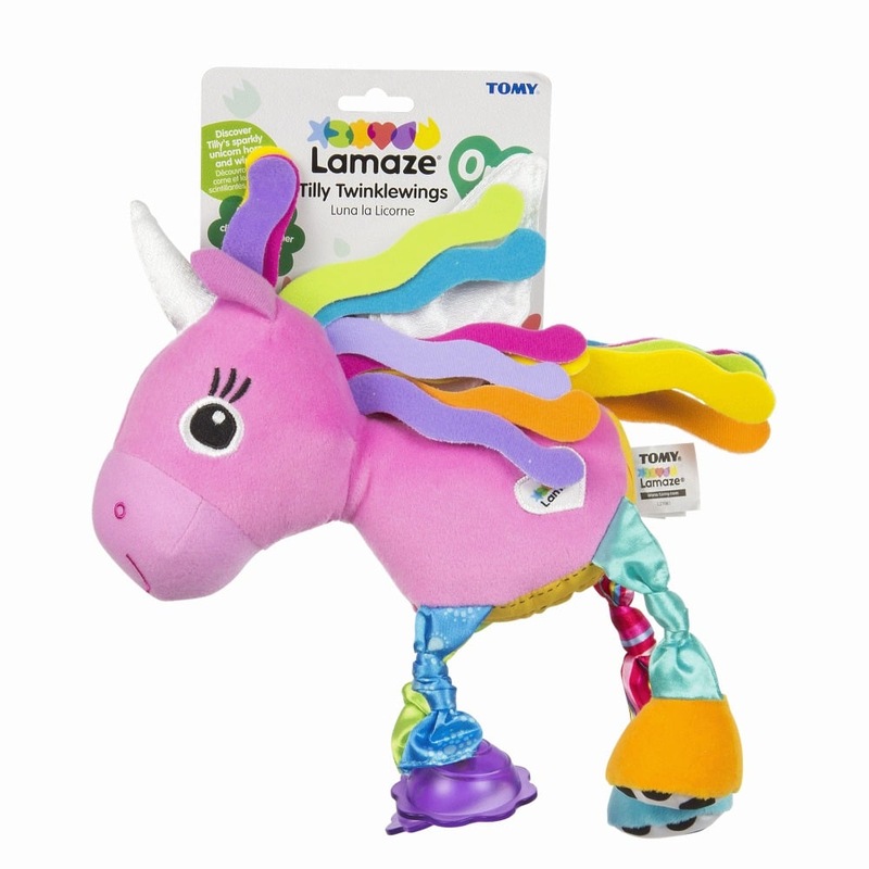 Buy Lamaze Tilly Twinklewings the Unicorn Clip and Go Plush MyDeal