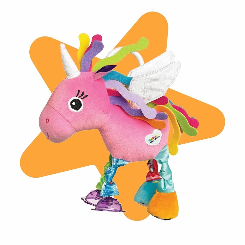 Buy Lamaze Tilly Twinklewings the Unicorn Clip and Go Plush MyDeal