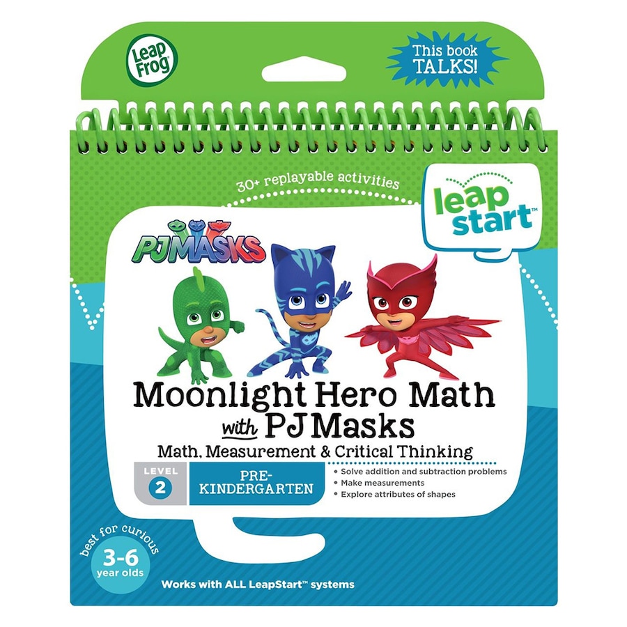 Leapfrog Leapstart 3D PJ Masks Moonlight Hero Maths Story Book