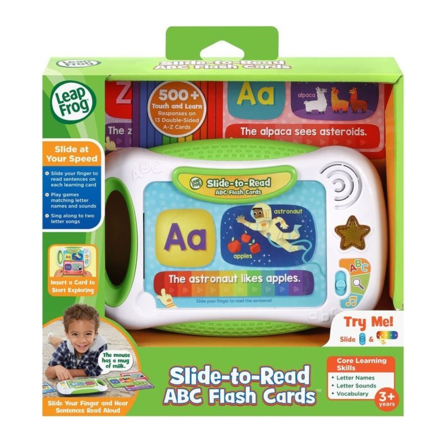 LeapFrog Slide-to-Read ABC Flash Cards