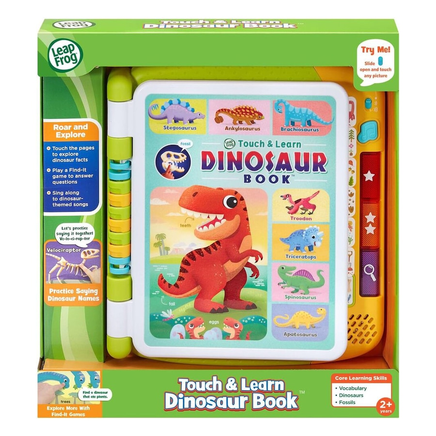 Leapfrog Touch and Learn Dinosaur Book