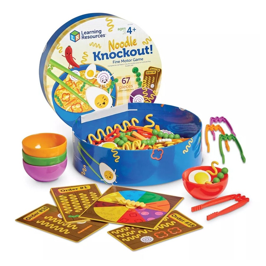 Learning Resources Noodle Knockout Fine Motor Game