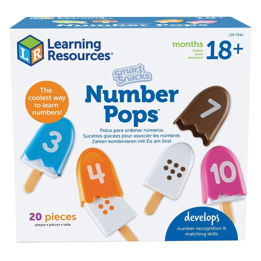 Learning Resources Smart Snacks Number Pops Educational Toy