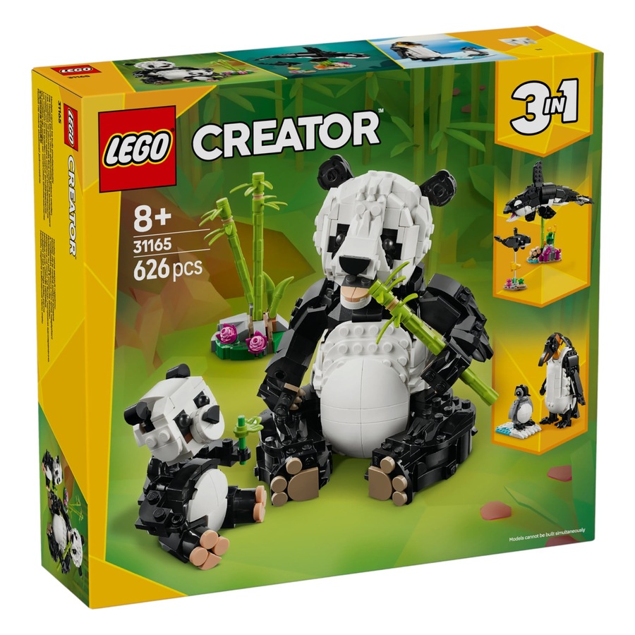 LEGO Creator 3-in-1 Wild Animals: Panda Family (31165)