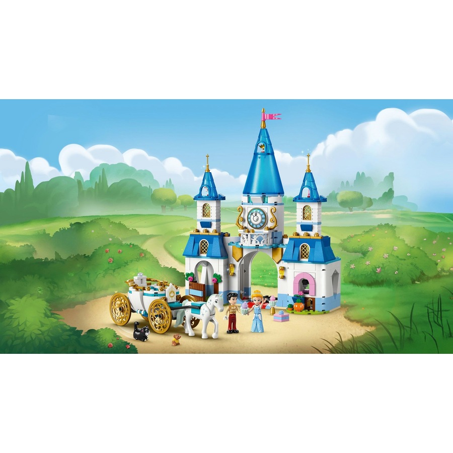 LEGO Disney Princess Cinderella's Castle and Horse Carriage (43275)