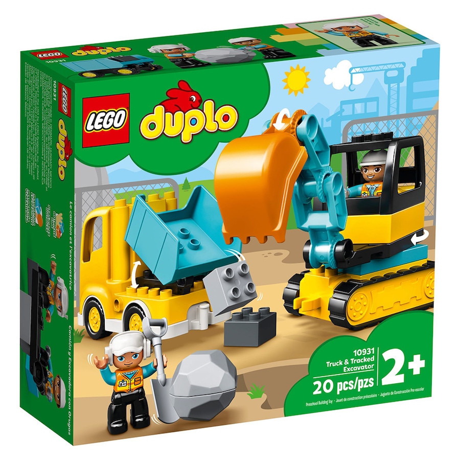 LEGO DUPLO Truck and Tracked Excavator (10931)