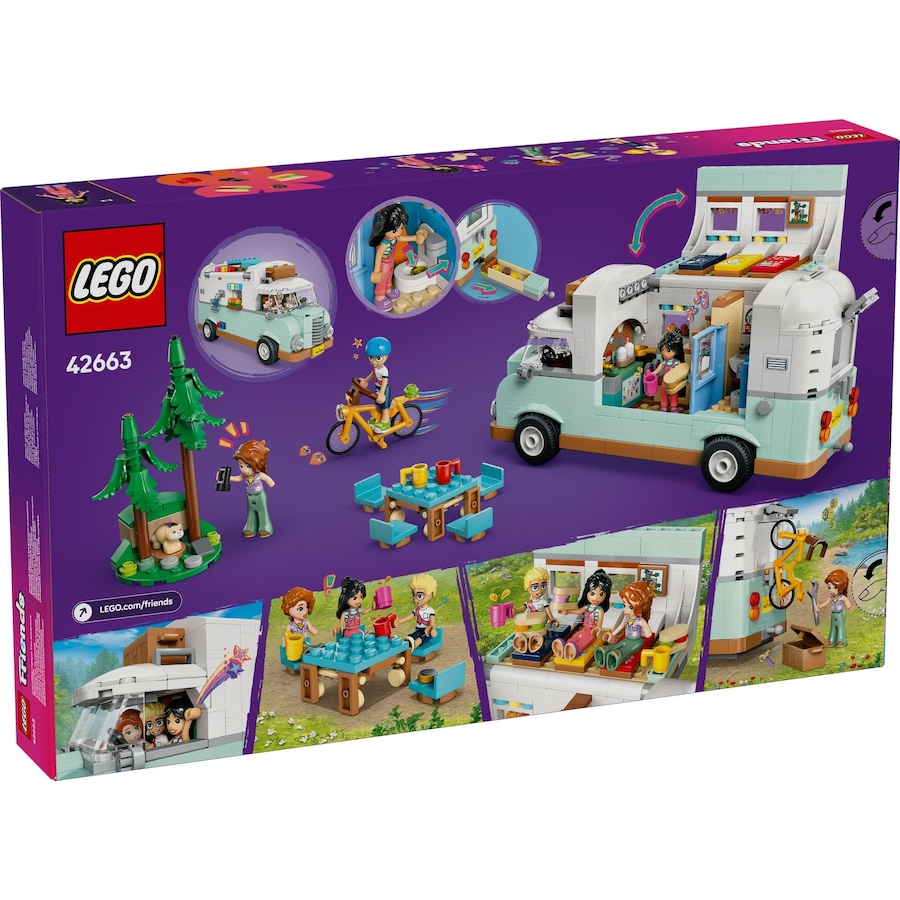 42663 Buy LEGO Friends Friendship Camper Van Adventure (42663) - Everyday ...