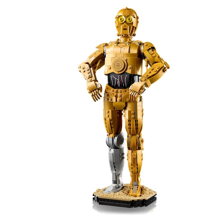 LEGO Star Wars C-3PO Buildable Droid Figure (75398)