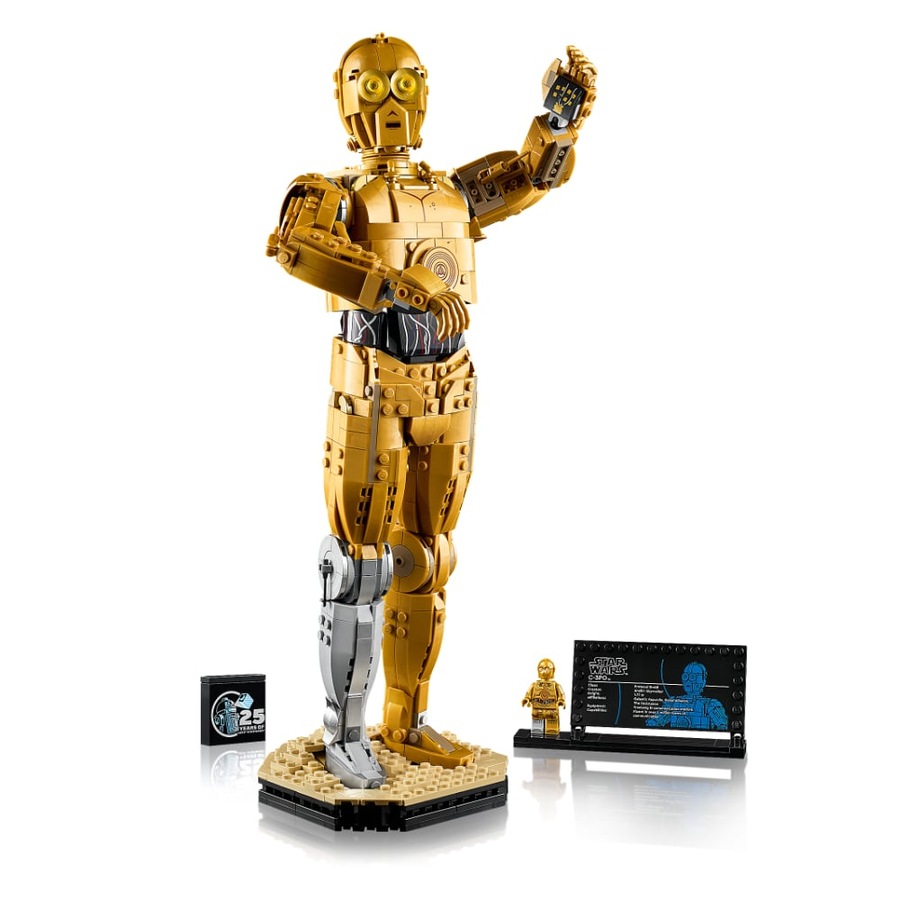 LEGO Star Wars C-3PO Buildable Droid Figure (75398)