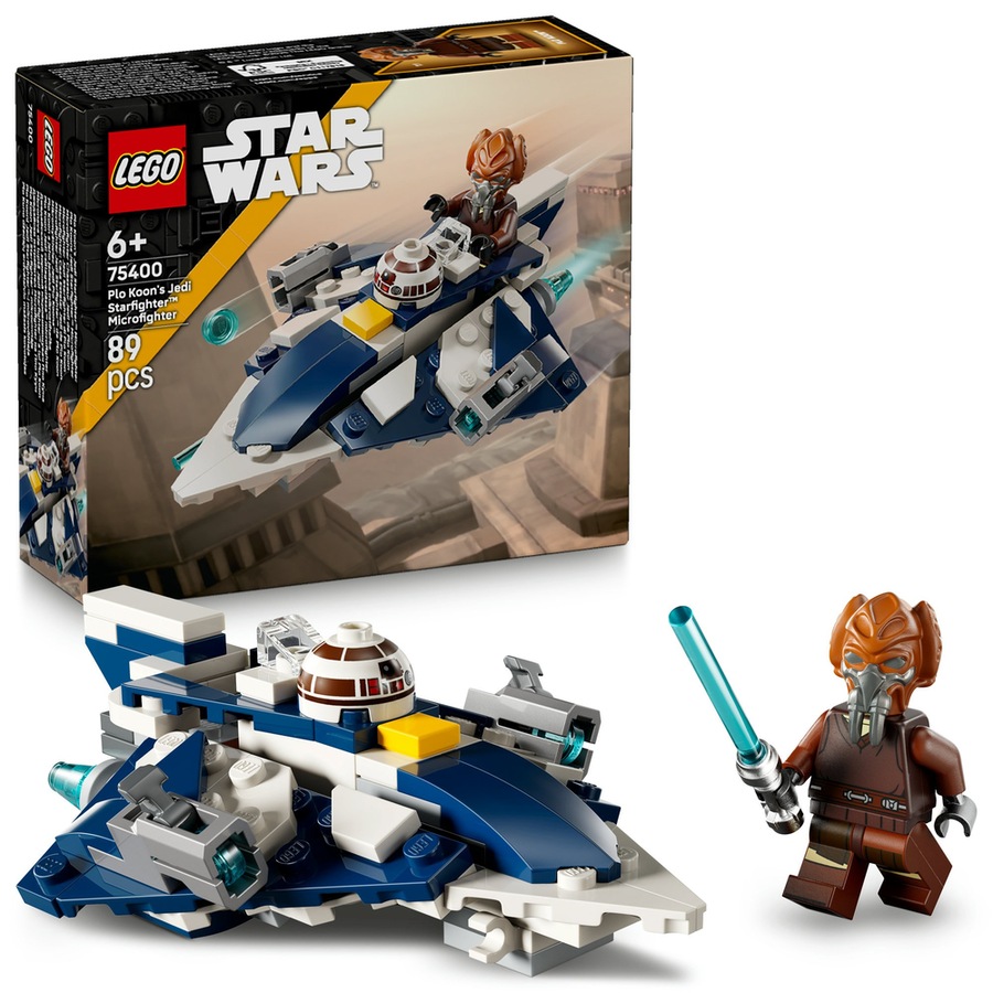 LEGO Star Wars Plo Koon's Jedi Starfighter Microfighter (75400)