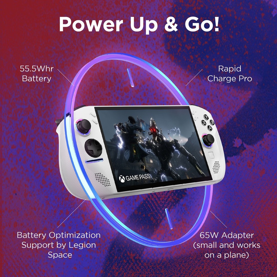 Lenovo Legion Go S Handheld Gaming System (White)