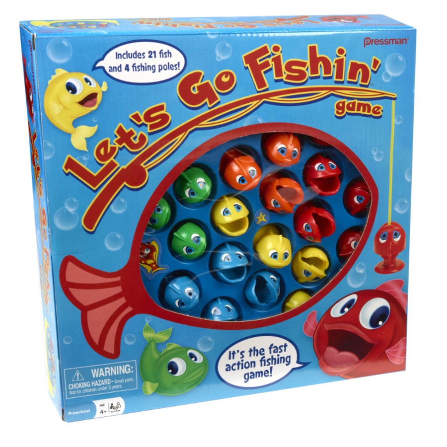Let's Go Fishing Board Game