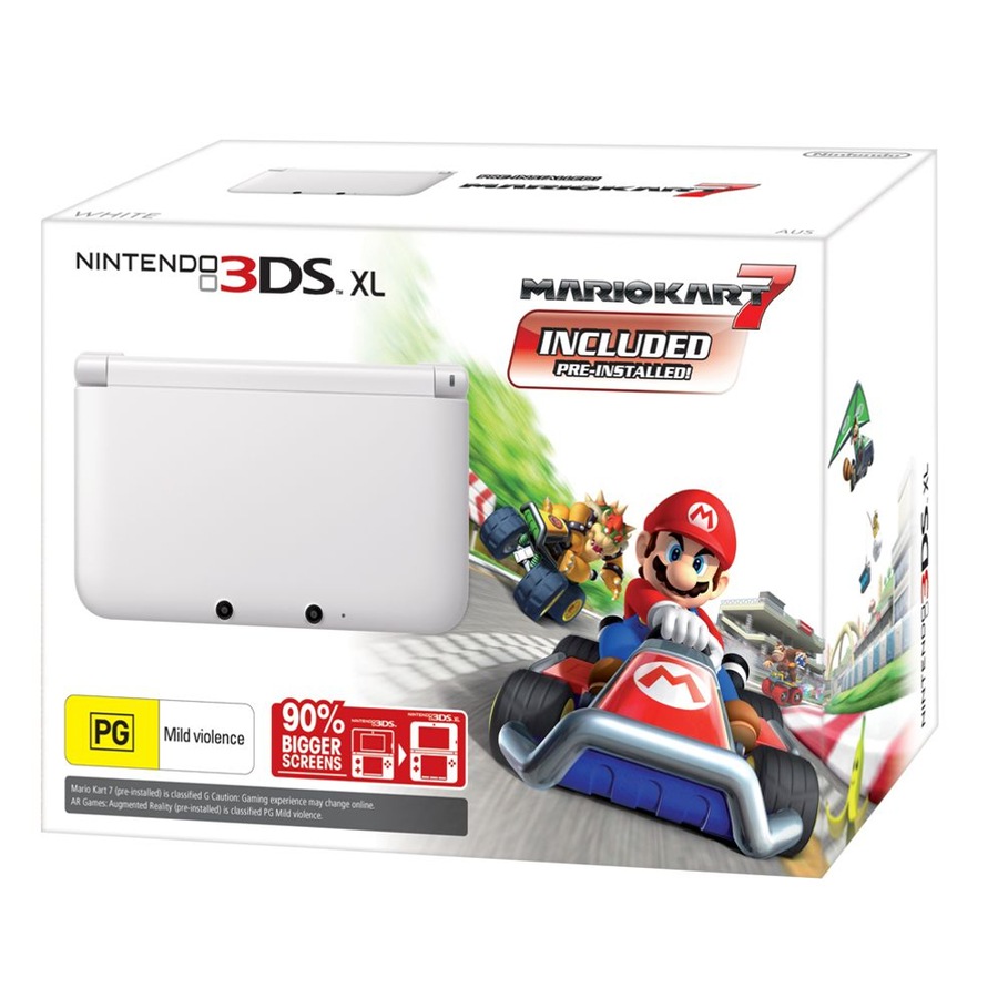 Limited Edition Nintendo 3DS XL Console with Mario Kart 7 Pre-Installed