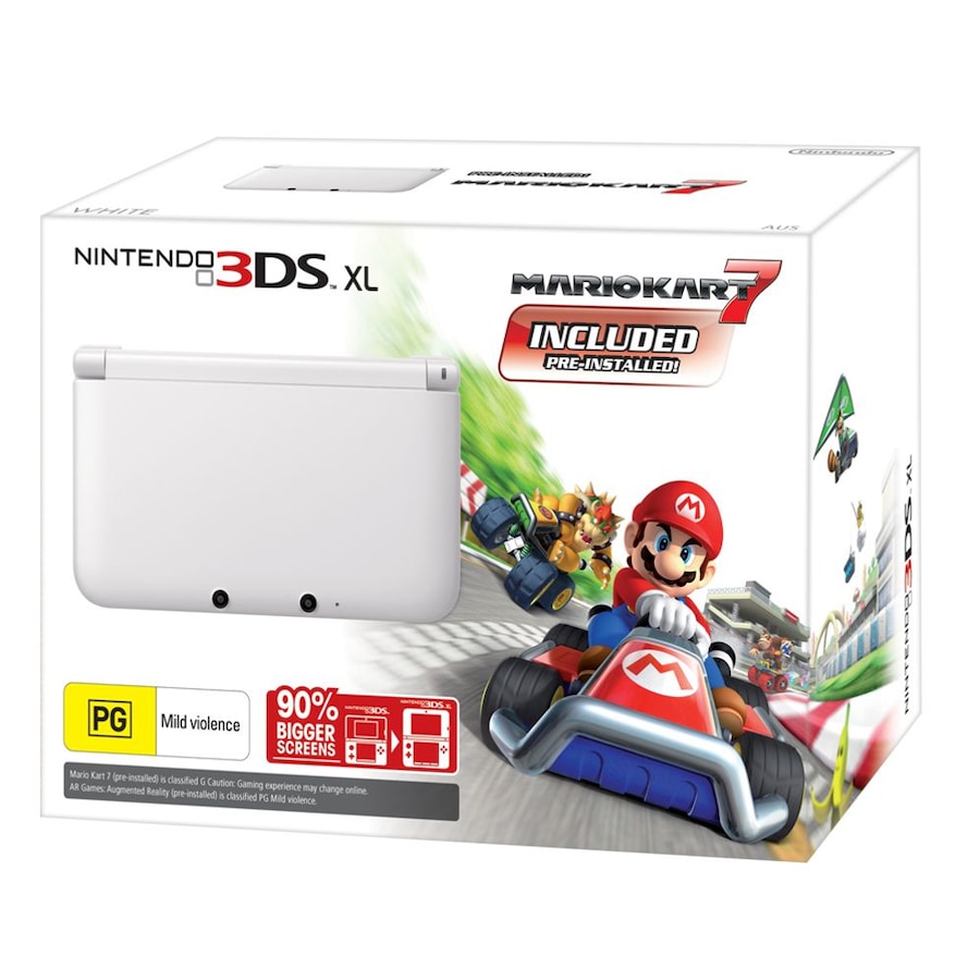 Limited Edition Nintendo 3DS XL Console with Mario Kart 7 Pre-Installed