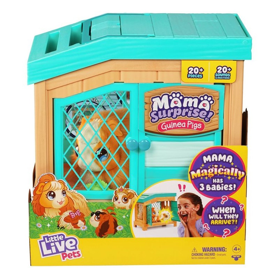 Little Live Pets Mama Surprise Guinea Pigs Playset