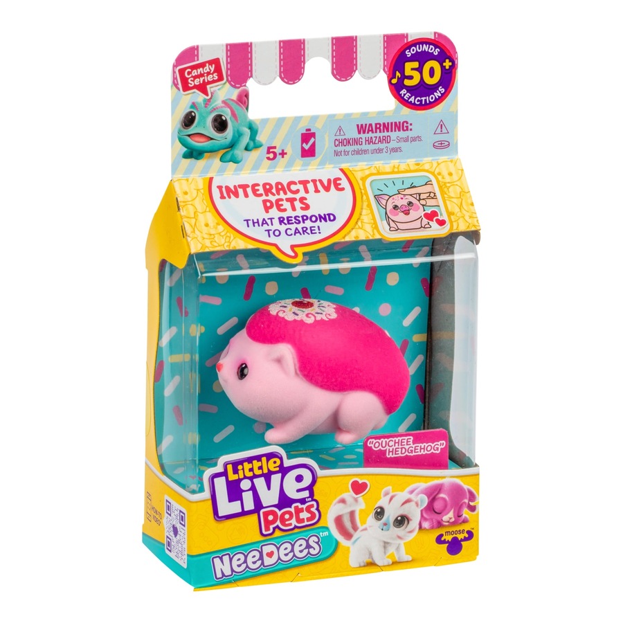 Little Live Pets NeeDees Candy Series Ouchee Hedgehog